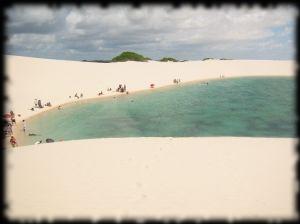 Sandy beach