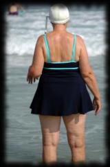 Woman in the beach