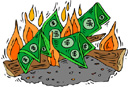 Money-burning