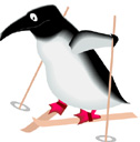 Ski-penguin