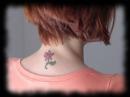 Tattoo on the neck